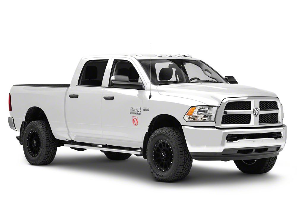 RAM Licensed by RedRock Small RAM Head Logo; Red (03-18 RAM 2500)