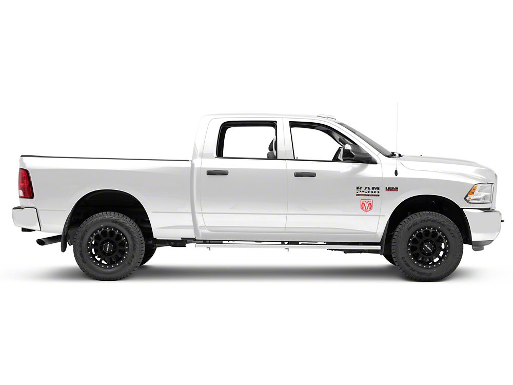 RAM Licensed by RedRock Small RAM Head Logo; Red (03-18 RAM 2500)