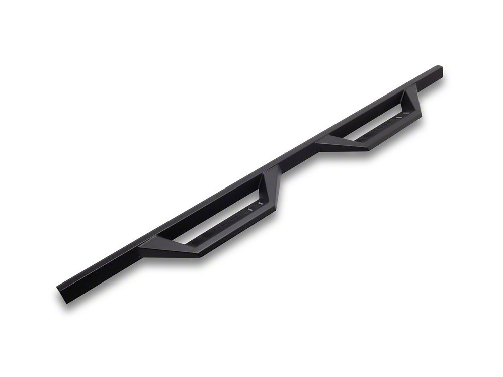RedRock TC2 Drop Step Running Boards; Textured Black (10-24 RAM 2500 Crew Cab)