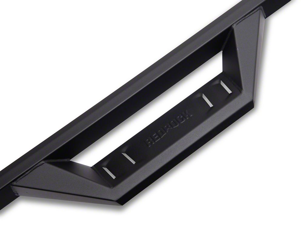 RedRock TC2 Drop Step Running Boards; Textured Black (10-24 RAM 2500 Crew Cab)