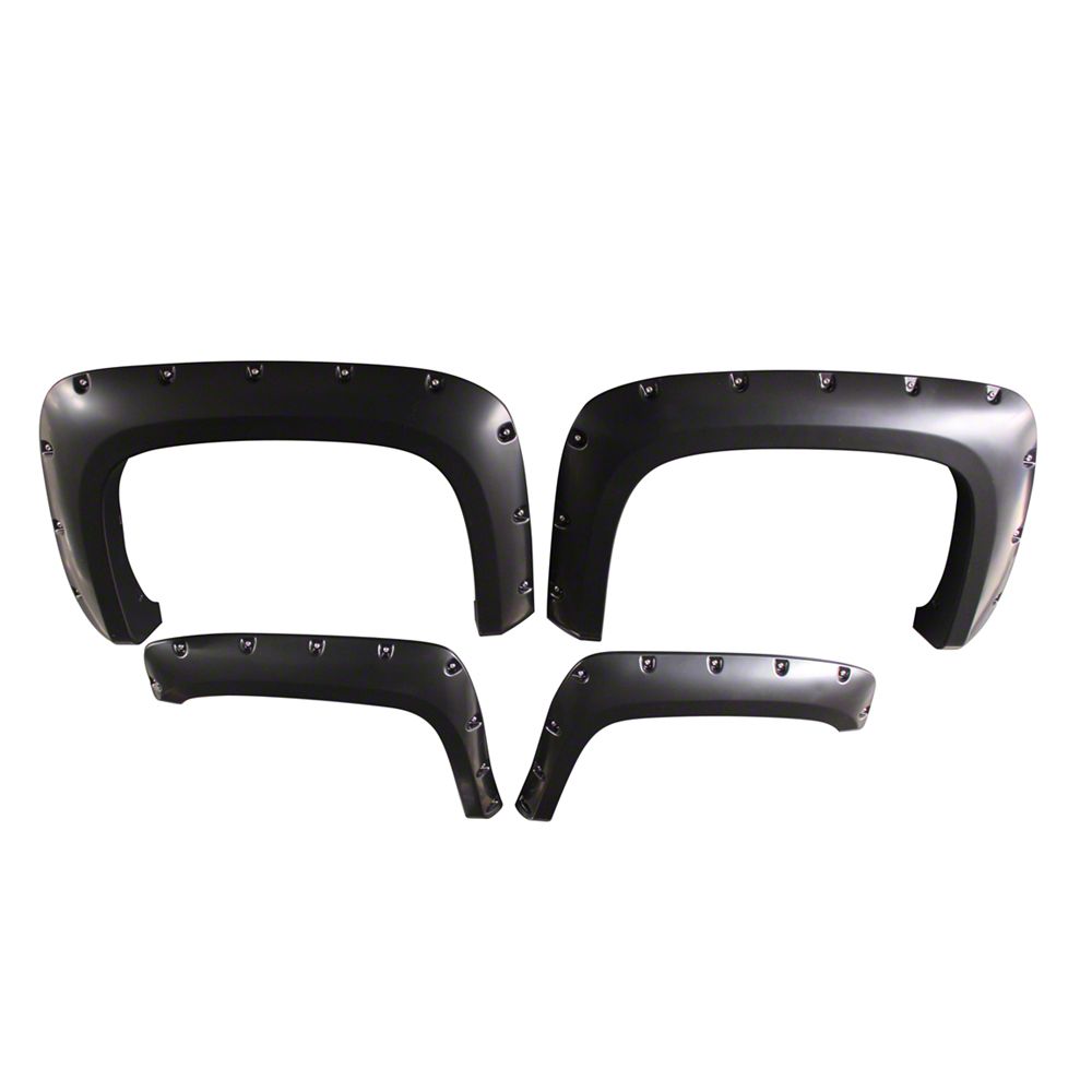 RedRock Pocket Style Fender Flares (07-14 Silverado 2500 HD)
