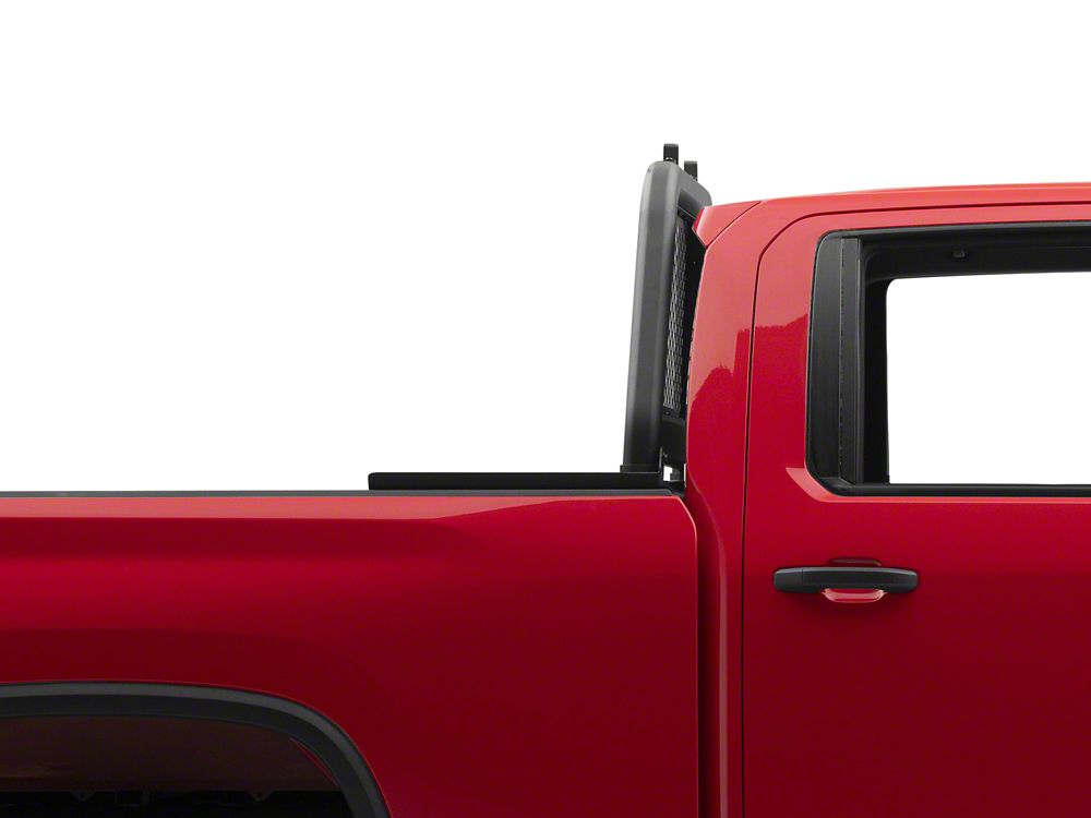 RedRock HD Headache Rack; Textured Black (07-25 Silverado 2500 HD)