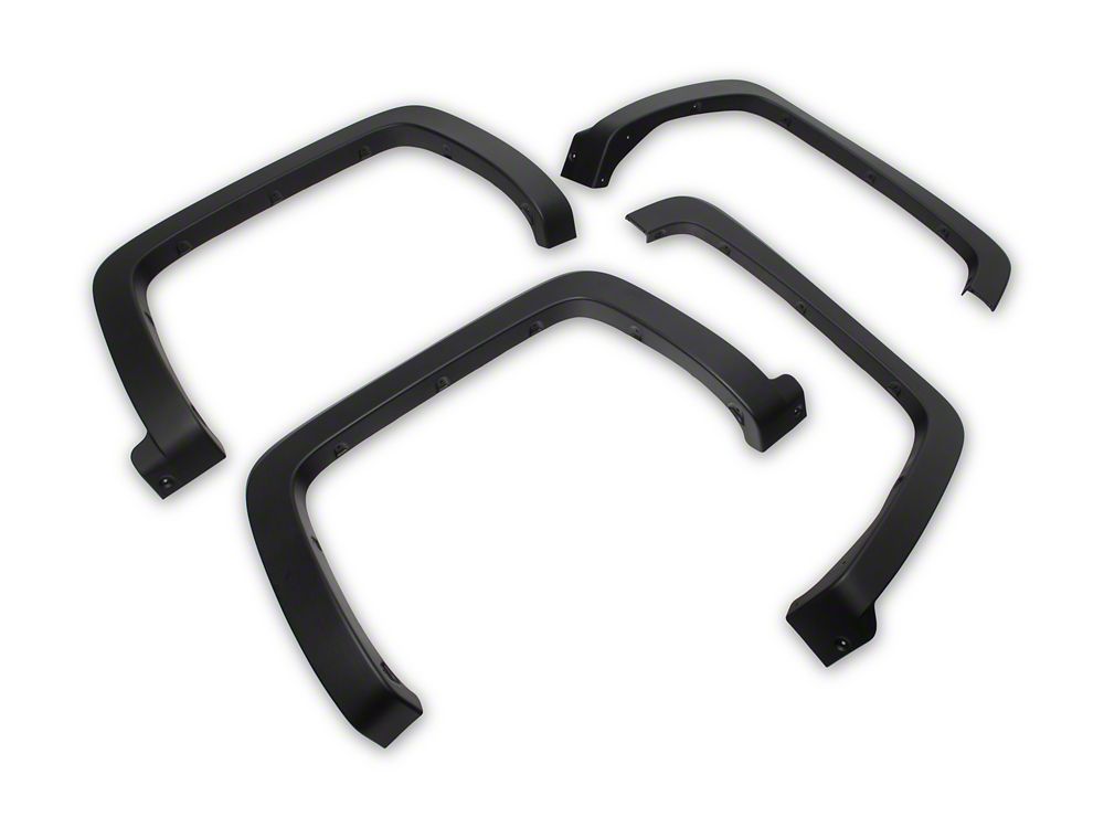 【4/27まで値下中！】カスタムショップPU Fender DX Players RedRock OEM Style Fender Flares (15-19 Silverado 2500 HD w/o Mud