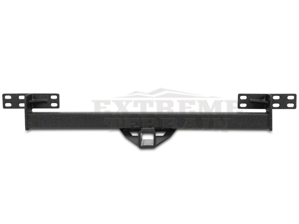 RedRock Hitch; Textured Black (87-06 Jeep Wrangler YJ & TJ)