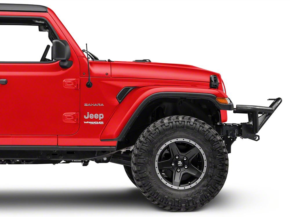 RedRock Rock Crawler Front Grille Guard; Textured Black (18-25 Jeep Wrangler JL)