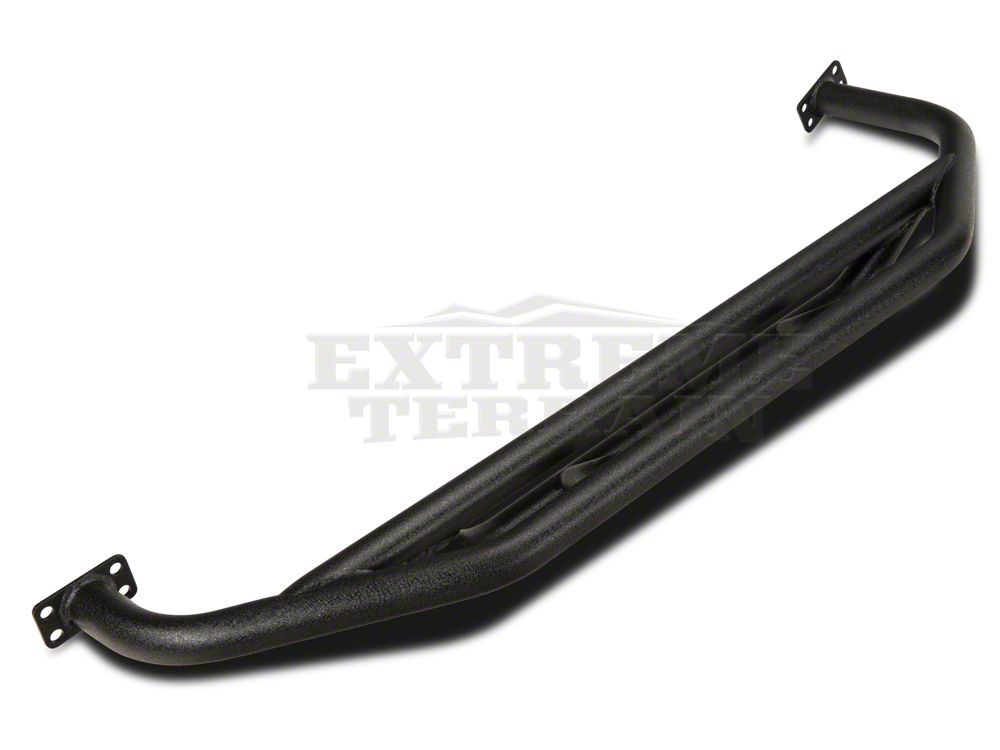 RedRock Side Armor; Textured Black (87-06 Jeep Wrangler YJ & TJ, Excluding Unlimited)