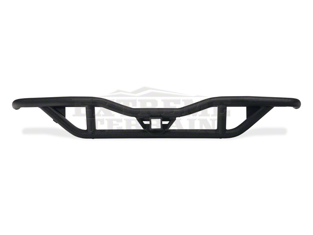 RedRock Rock Crawler Rear Bumper; Textured Black (07-18 Jeep Wrangler JK)