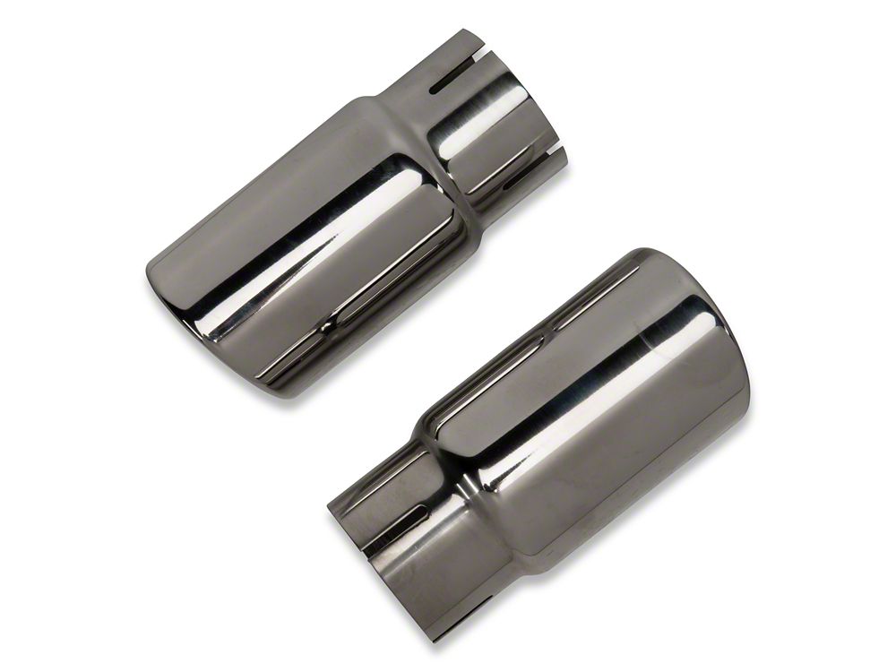 RedRock Dual Outlet Axle-Back Exhaust with Polished Tips (07-18 Jeep Wrangler JK)