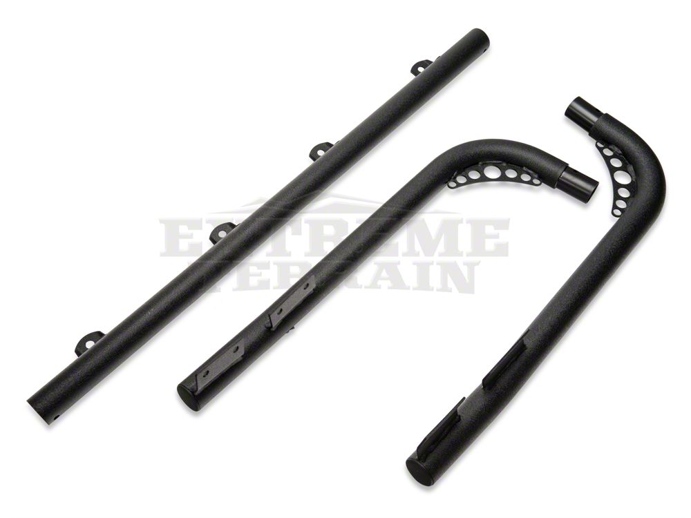 RedRock Light Bar; Textured Black (07-18 Jeep Wrangler JK)