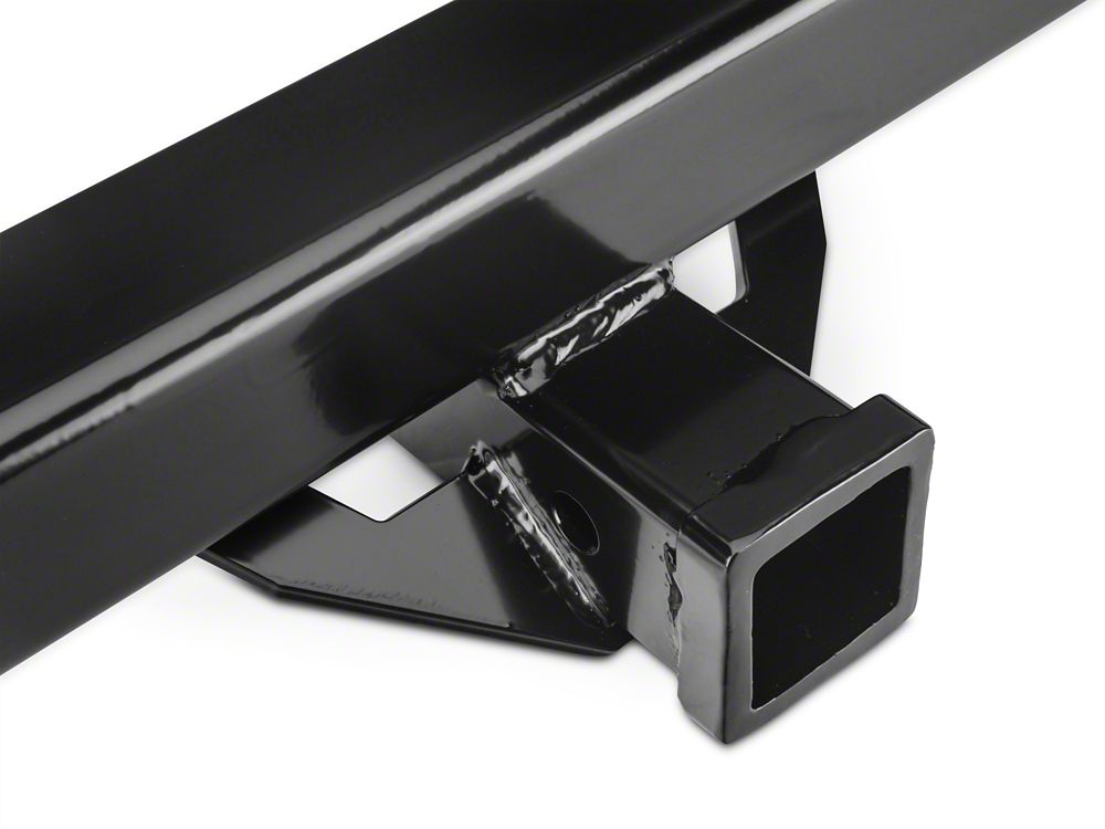 RedRock Hitch; Gloss Black (87-06 Jeep Wrangler YJ & TJ)