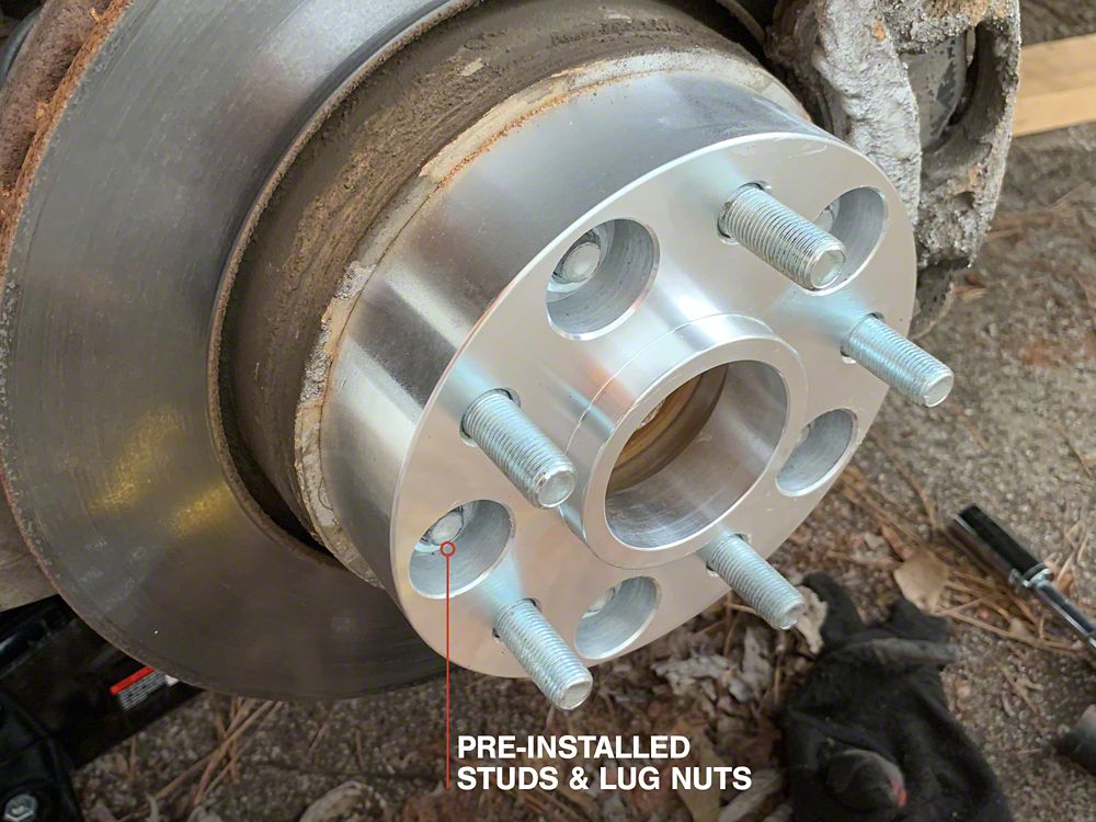 RedRock 1.50-Inch Wheel Spacers; 5x5 (07-18 Jeep Wrangler JK)