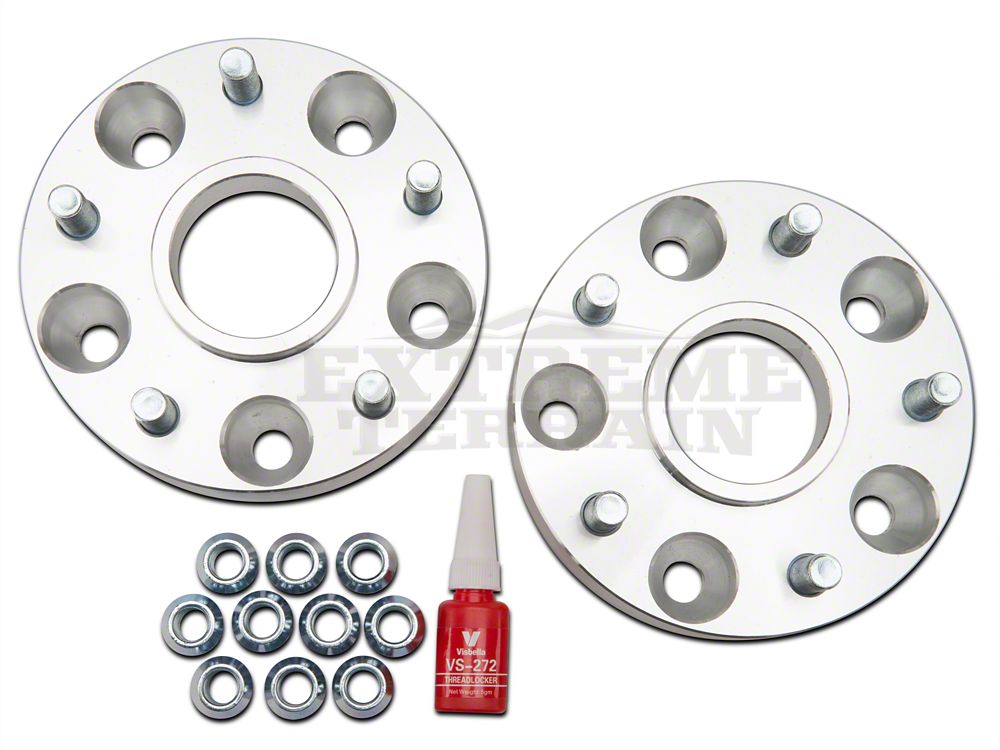 RedRock 1.50-Inch Wheel Spacers; 5x5 (07-18 Jeep Wrangler JK)