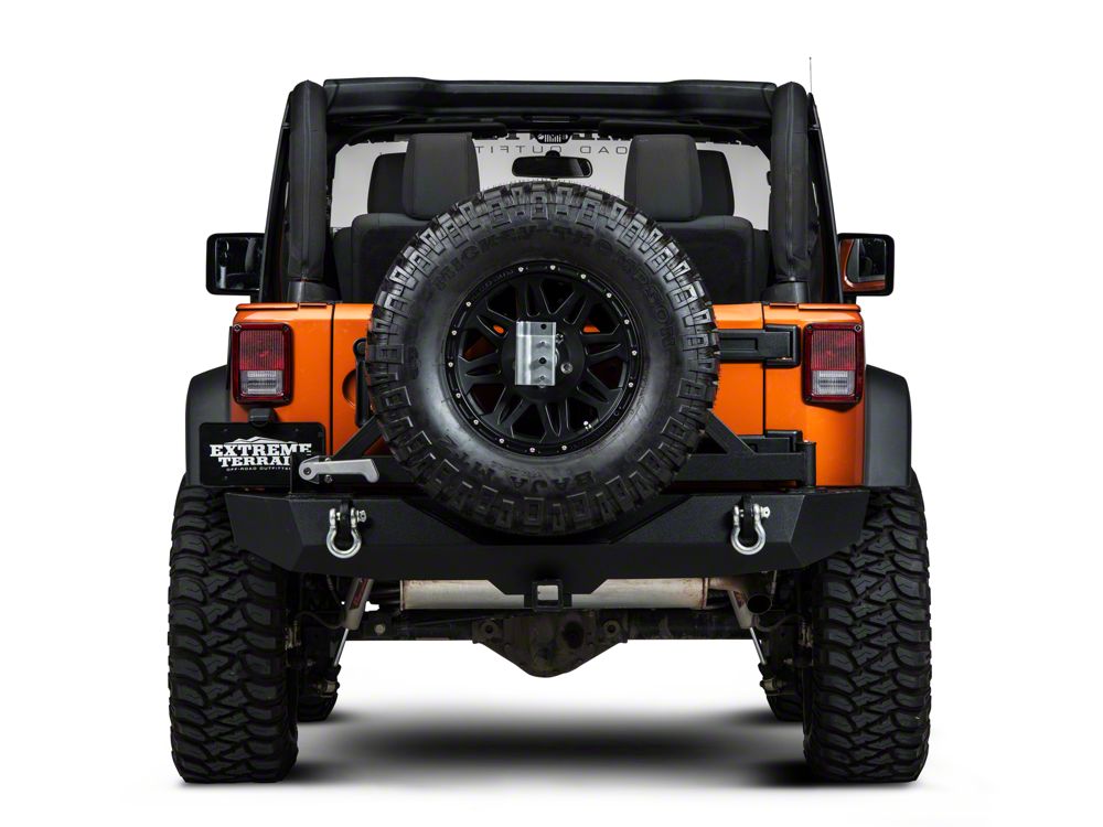 RedRock Extreme Recovery Jack Spare Tire Mount (87-18 Jeep Wrangler YJ, TJ & JK)