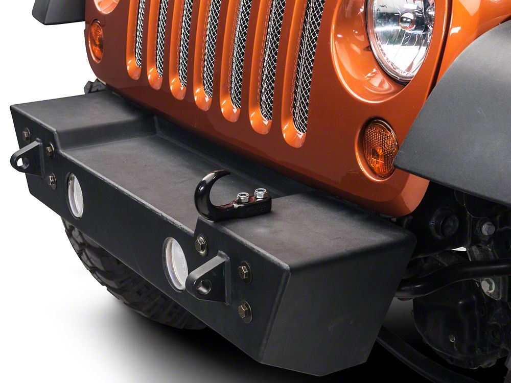 RedRock Tow Hook Kit; Black