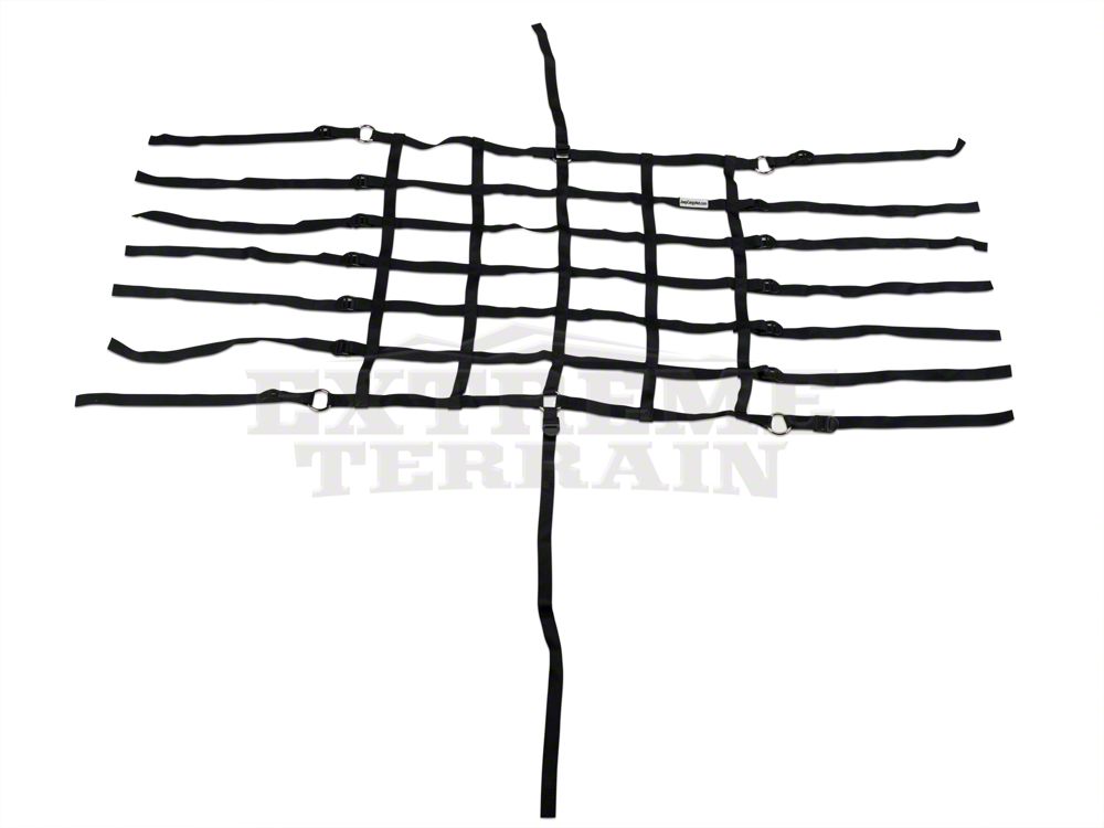 RedRock Front Overhead Net (92-06 Jeep Wrangler YJ & TJ)