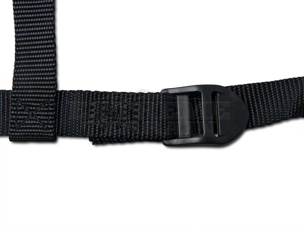 RedRock Cargo Wrap Around Net; One Piece (04-06 Jeep Wrangler TJ Unlimited)