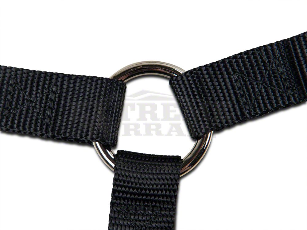RedRock Cargo Wrap Around Net; One Piece (04-06 Jeep Wrangler TJ Unlimited)