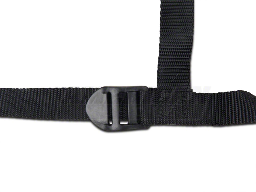 RedRock Rear Overhead Net (07-18 Jeep Wrangler JK 4-Door)