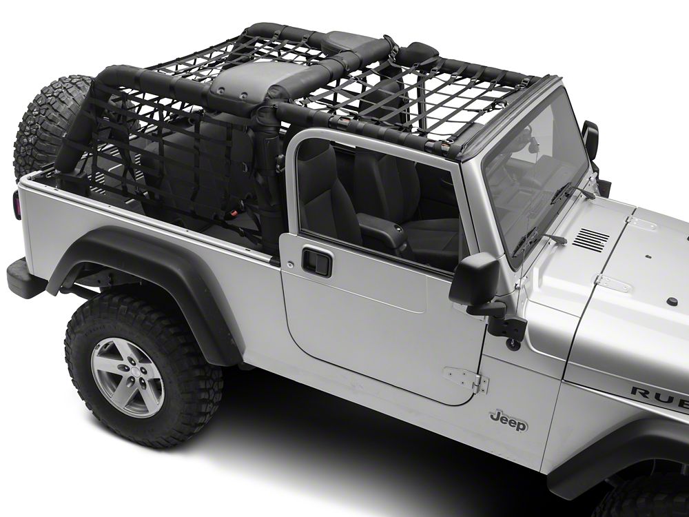 RedRock Complete Netting Kit (04-06 Jeep Wrangler TJ Unlimited)