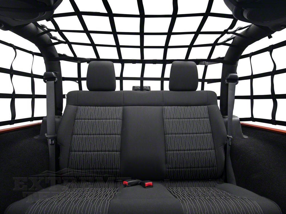 RedRock Complete Netting Kit (07-18 Jeep Wrangler JK 2-Door)