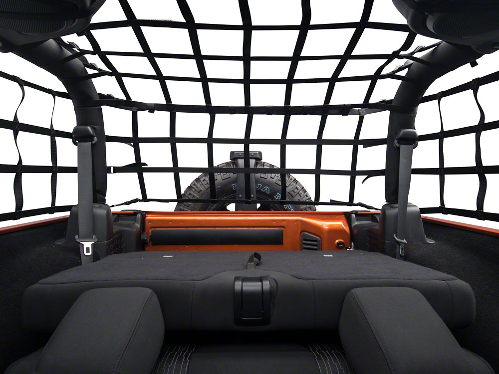 RedRock Complete Netting Kit (07-18 Jeep Wrangler JK 2-Door)