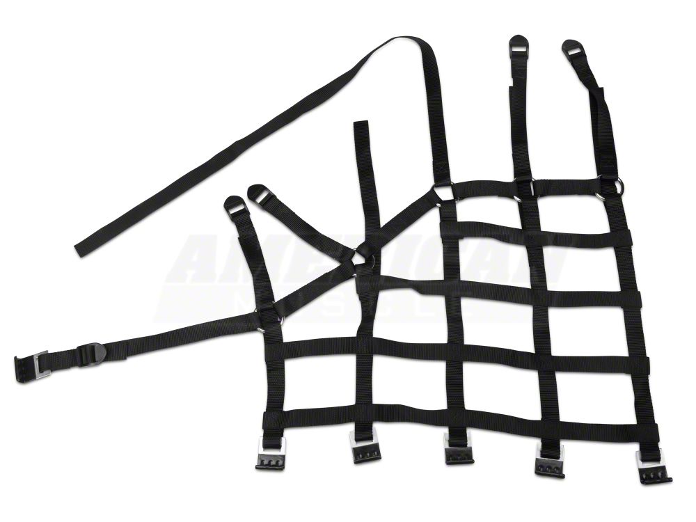 RedRock Complete Netting Kit (07-18 Jeep Wrangler JK 4-Door)