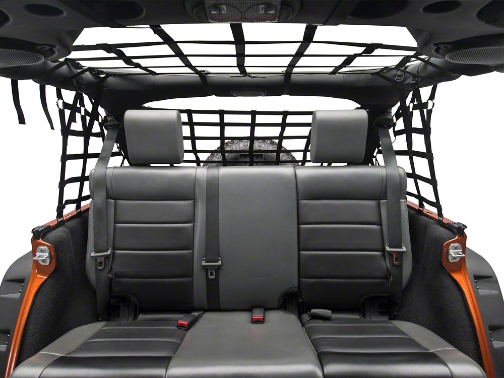 RedRock Complete Netting Kit (07-18 Jeep Wrangler JK 4-Door)