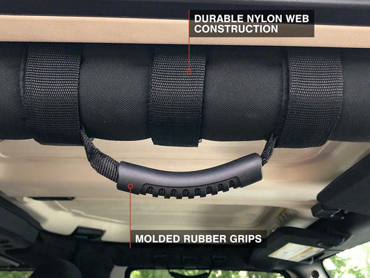RedRock Extreme Sport Grab Handles (97-18 Jeep Wrangler TJ & JK)