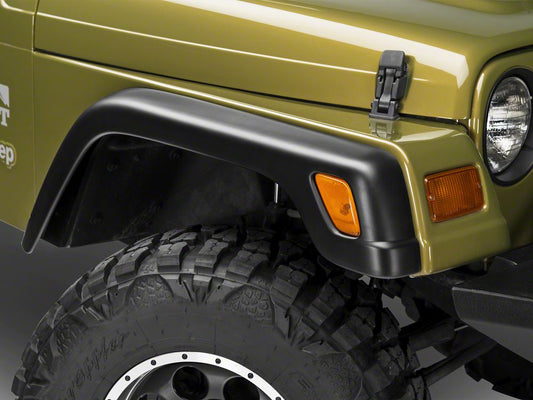 RedRock 6-Piece Replacement Style Fender Flares (97-06 Jeep Wrangler TJ)