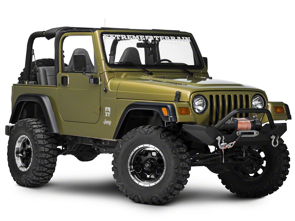 RedRock 6-Piece Replacement Style Fender Flares (97-06 Jeep Wrangler TJ)