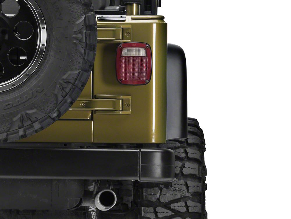 RedRock 6-Piece Replacement Style Fender Flares (97-06 Jeep Wrangler TJ)