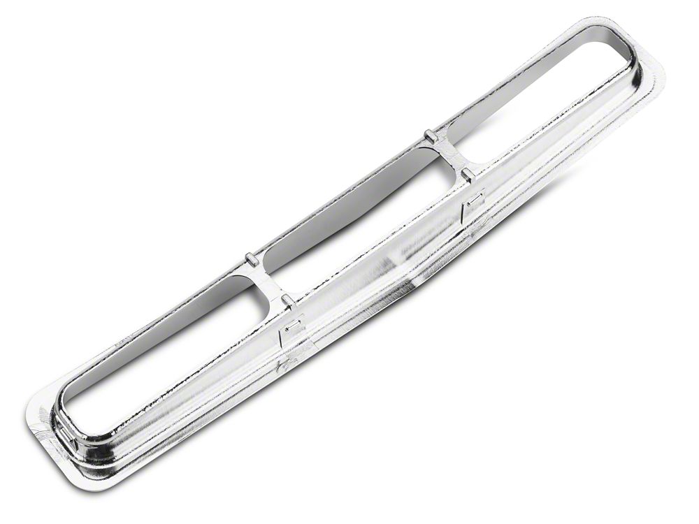RedRock Grille Inserts; Chrome (87-95 Jeep Wrangler YJ)