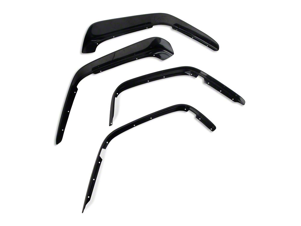RedRock Flat Fender Flares with Fender Liner Kit (07-18 Jeep Wrangler JK)
