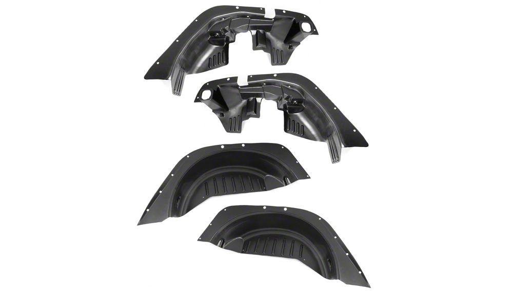 RedRock Flat Fender Flares with Fender Liner Kit (07-18 Jeep Wrangler JK)