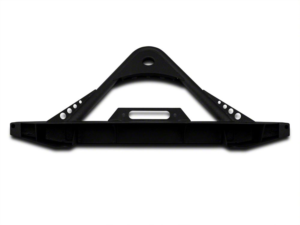 RedRock Stubby Winch Front Bumper with Stinger Bar (87-06 Jeep Wrangler YJ & TJ)