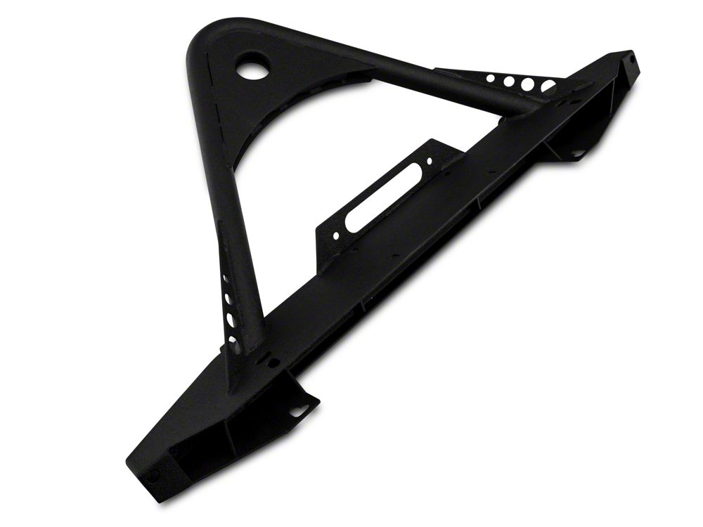 RedRock Stubby Winch Front Bumper with Stinger Bar (87-06 Jeep Wrangler YJ & TJ)