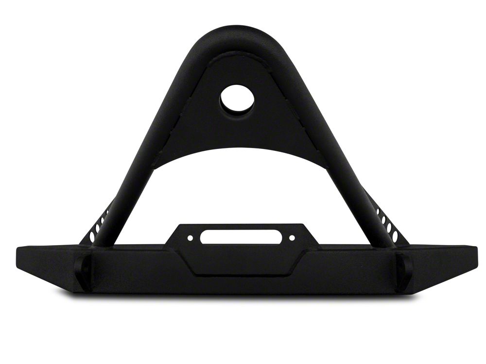 RedRock Stubby Winch Front Bumper with Stinger Bar (87-06 Jeep Wrangler YJ & TJ)
