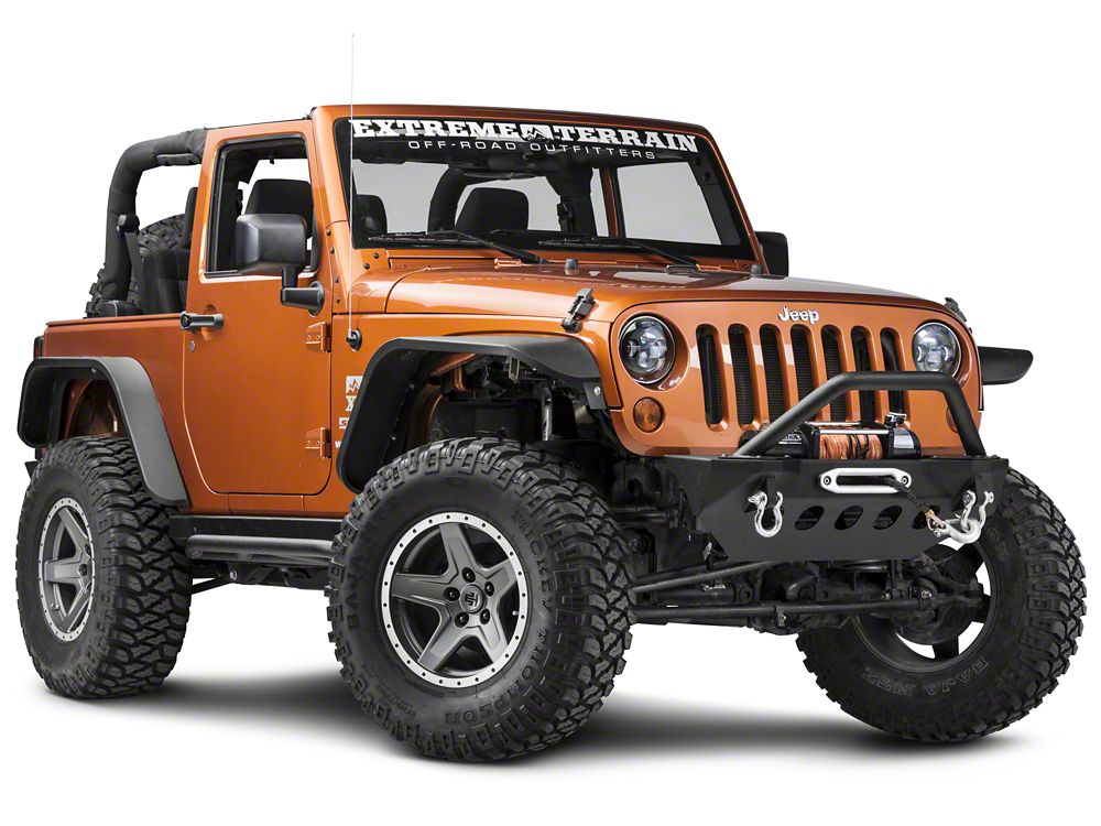 RedRock Stubby Front Bumper (07-18 Jeep Wrangler JK)