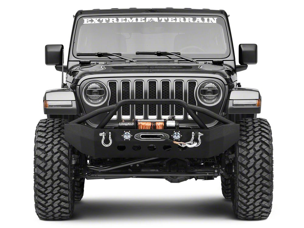 RedRock Approach Front Bumper with LED Lights (18-25 Jeep Wrangler JL)