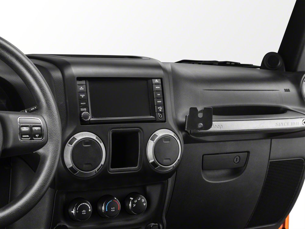 RedRock CB Mount; Passenger Grab Bar (11-18 Jeep Wrangler JK)
