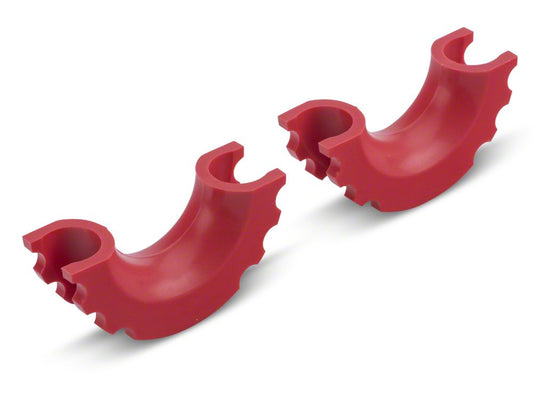 RedRock 3/4-Inch D-Ring Shackle Isolators; Red