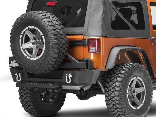 RedRock Aluminum Hitch Step for 2-Inch Receiver; Black (Universal; Some Adaptation May Be Required)