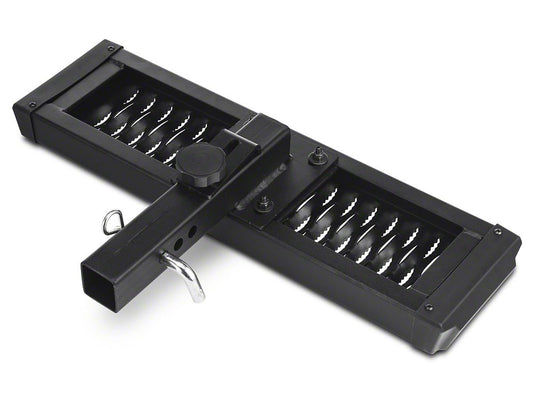 RedRock Aluminum Hitch Step for 2-Inch Receiver; Black (Universal; Some Adaptation May Be Required)