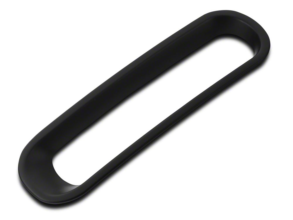RedRock Grille Inserts; Matte Black (07-18 Jeep Wrangler JK)