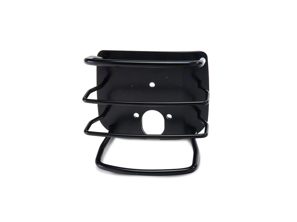 RedRock Euro Tail Light Guards; Black (76-06 Jeep CJ5, CJ7, Wrangler YJ & TJ)