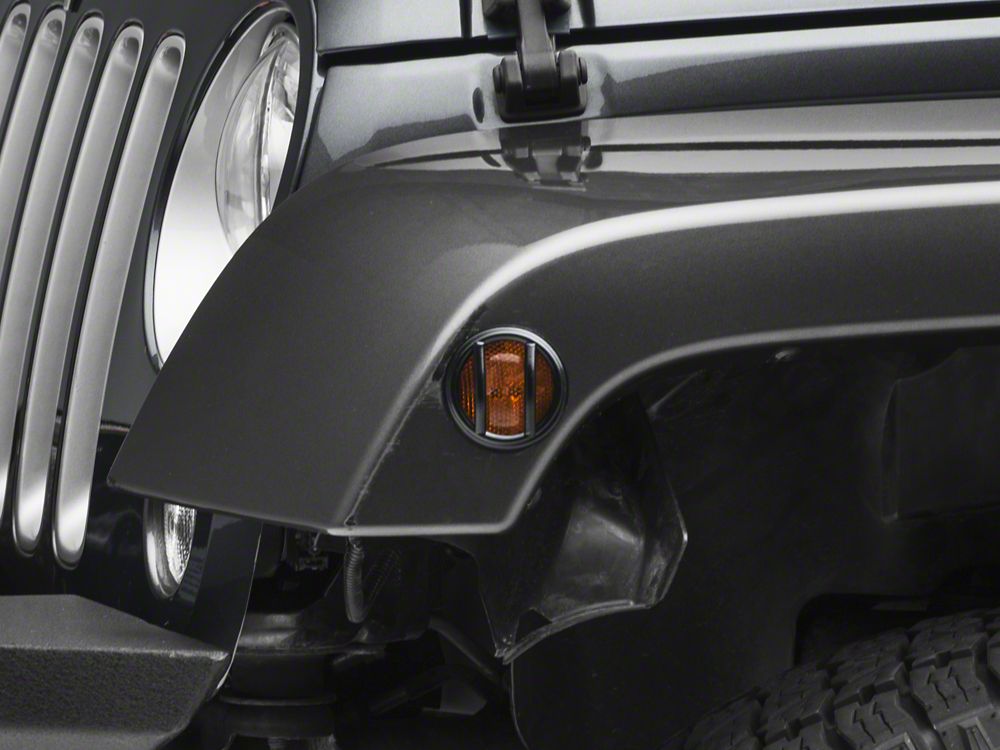 RedRock Euro Side Marker Light Guards (07-18 Jeep Wrangler JK)