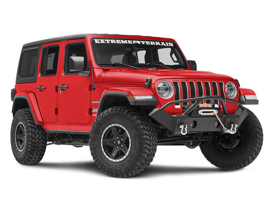 RedRock Avenger Winch Front Bumper (18-25 Jeep Wrangler JL)