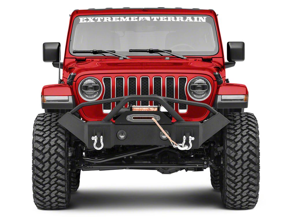 RedRock Avenger Winch Front Bumper (18-25 Jeep Wrangler JL)