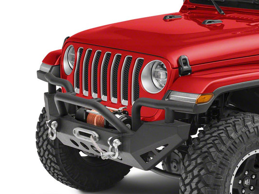 RedRock Rock Crawler Full Width Winch Front Bumper (18-25 Jeep Wrangler JL)