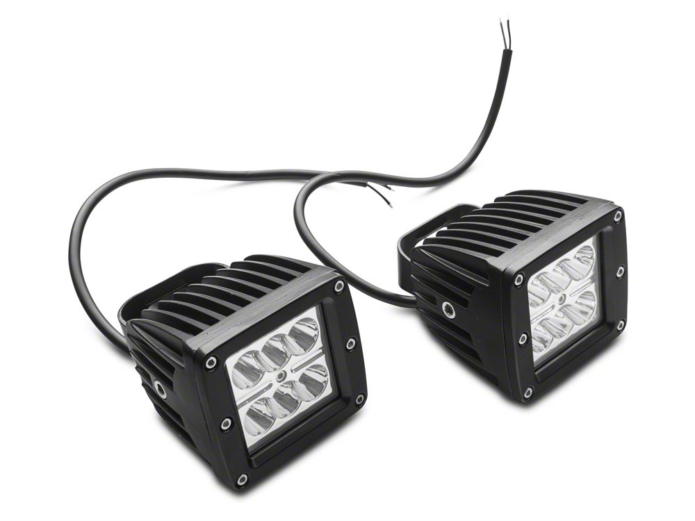 RedRock Max-HD Stubby Front Bumper with LED Fog Lights and Winch Mount (07-18 Jeep Wrangler JK)
